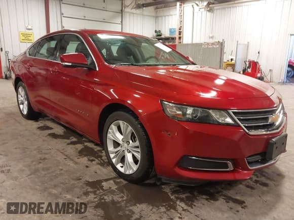✅ 2015 Chevrolet Impala LT • VIN: 2G1125S37F9254119 • Lot: 43293245. Listed on IAAI with 169,551 mi. Free auction sales archive from the USA and detailed vehicle history report at DreamBid. Image 1.