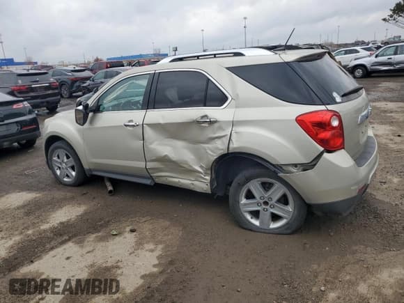 ✅ 2014 Chevrolet Equinox LTZ • VIN: 2GNALDEKXE6260747 • Лот: 91685575. Опубликован ранее на Copart с пробегом 131 006 миль. Бесплатный доступ к архиву аукционных продаж из США и подробный отчёт об истории автомобиля на DreamBid. Изображение 2.