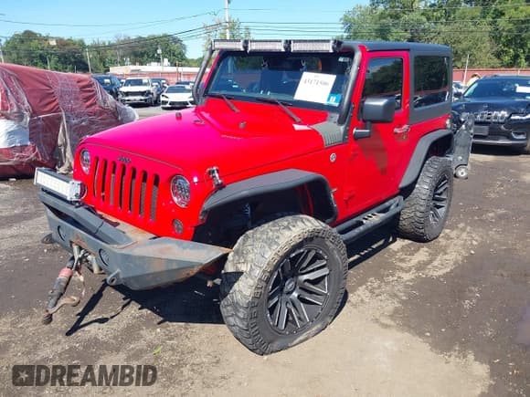 ✅ 2016 Jeep Wrangler Willys Wheeler • VIN: 1C4AJWAG0GL314708 • Lot: 43171506. Listed on IAAI with 52,574 mi. Free auction sales archive from the USA and detailed vehicle history report at DreamBid. Image 6.