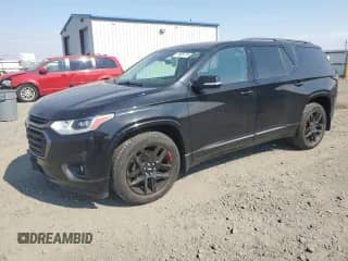 2020 Chevrolet Traverse Premier с VIN 1GNEVKKW3LJ202776, выставлен на аукционе Copart как лот 71965575 с пробегом 68 211 миль миль и Списание • Salvage title. История ставок и продаж доступна на DreamBid. Изображение 1.