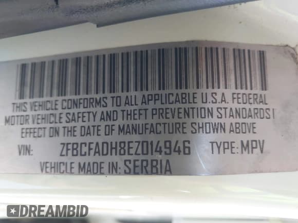 ✅ 2014 FIAT 500L Trekking • VIN: ZFBCFADH8EZ014946 • Lot: 43658207. Wystawiony na IAAI z przebiegiem 169 402 mil. Bezpłatny archiwum sprzedaży aukcyjnych z USA i szczegółowy raport historii pojazdu na DreamBid. Zdjęcie 9.