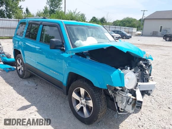 ✅ 2017 Jeep Patriot High Altitude • VIN: 1C4NJRFBXHD111417 • Lot: 42850790. Listed on IAAI with 103,161 mi. Free auction sales archive from the USA and detailed vehicle history report at DreamBid. Image 1.