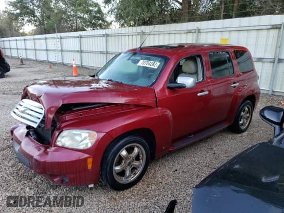 2007 Chevrolet HHR LT с VIN 3GNDA23D97S605993, выставлен на аукционе Copart как лот 70704282 с пробегом 157 727 миль миль и Списание • Salvage title. История ставок и продаж доступна на DreamBid. Изображение 1.