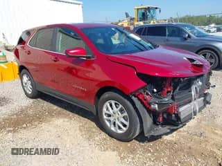 2022 Chevrolet Equinox LT z VIN 3GNAXKEV7NL159017, wystawiony jako IAAI lot #43003724 z przebiegiem 27 883 mil mil oraz . Historia ofert i sprzedaży dostępna na DreamBid. Obrazek 1.