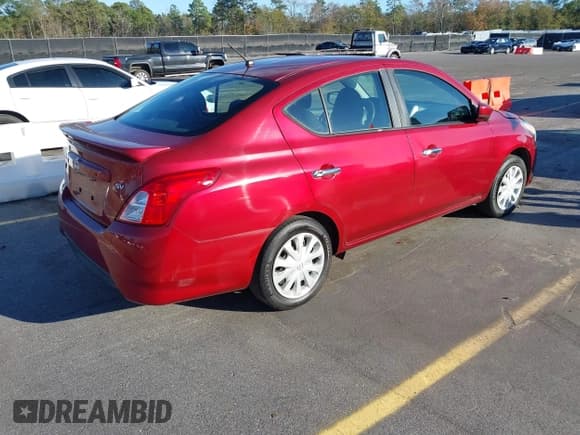 ✅ 2019 Nissan Versa SV • VIN: 3N1CN7AP1KL876314 • Lot: 43914471. Listed on IAAI with 145,380 mi. Free auction sales archive from the USA and detailed vehicle history report at DreamBid. Image 4.