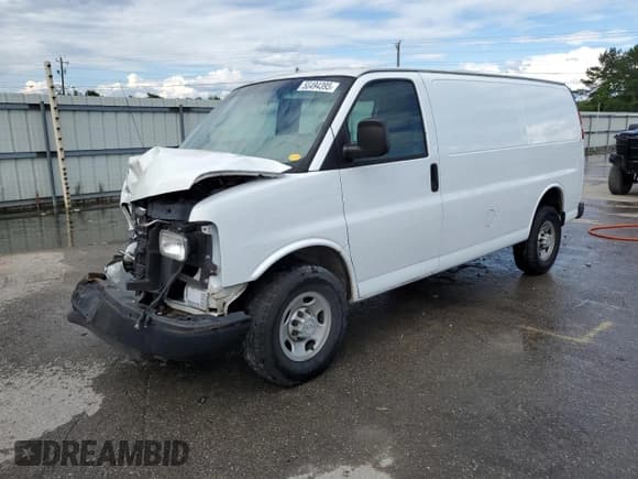 ✅ 2008 Chevrolet Express Cargo • VIN: 1GCGG25C781137094 • Lot: 56494395. Listed on Copart with 100,037 mi. Free auction sales archive from the USA and detailed vehicle history report at DreamBid. Image 1.