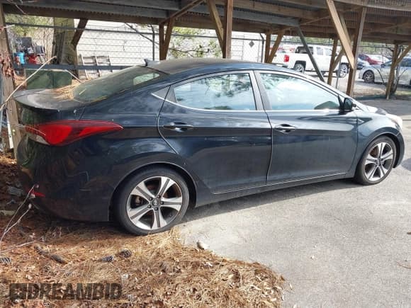 ✅ 2015 Hyundai Elantra Sport • VIN: KMHDH4AH7FU233201 • Lot: 41528040. Listed on IAAI with 185,730 mi. Free auction sales archive from the USA and detailed vehicle history report at DreamBid. Image 4.