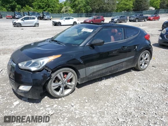 ✅ 2012 Hyundai Veloster w/Red Int • VIN: KMHTC6AD9CU058948 • Lot: 56385775. Wystawiony na Copart z przebiegiem 141 465 mil. Bezpłatny archiwum sprzedaży aukcyjnych z USA i szczegółowy raport historii pojazdu na DreamBid. Zdjęcie 1.