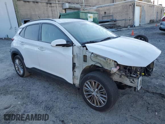 2018 Hyundai Kona SEL with VIN KM8K2CAA2JU130427, listed as a Copart auction lot 75738634 with 110,135 mi miles and Salvage title. Bid and sale history available at DreamBid. Image 4.