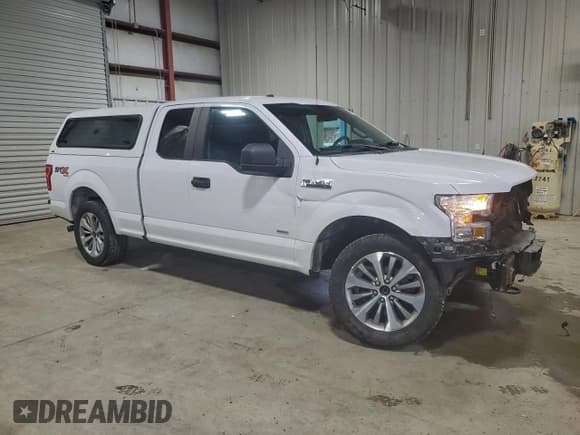 ✅ 2017 Ford F-150 XL • VIN: 1FTEX1EP4HKE54569 • Lot: 94091105. Listed on Copart with 56,284 mi. Free auction sales archive from the USA and detailed vehicle history report at DreamBid. Image 4.