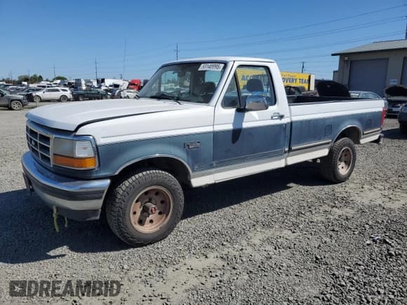 ✅ 1993 Ford F-150 • VIN: 1FTEF14N9PLA16609 • Лот: 53140095. Опубликован ранее на Copart с пробегом 189 253 миль. Бесплатный доступ к архиву аукционных продаж из США и подробный отчёт об истории автомобиля на DreamBid. Изображение 1.