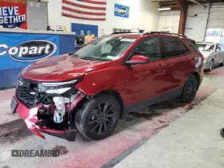 ✅ 2023 Chevrolet Equinox RS • VIN: 3GNAXWEG8PS163420 • Lot: 86307205. Wystawiony na Copart z przebiegiem 57 093 mil. Bezpłatny archiwum sprzedaży aukcyjnych z USA i szczegółowy raport historii pojazdu na DreamBid. Zdjęcie 1.
