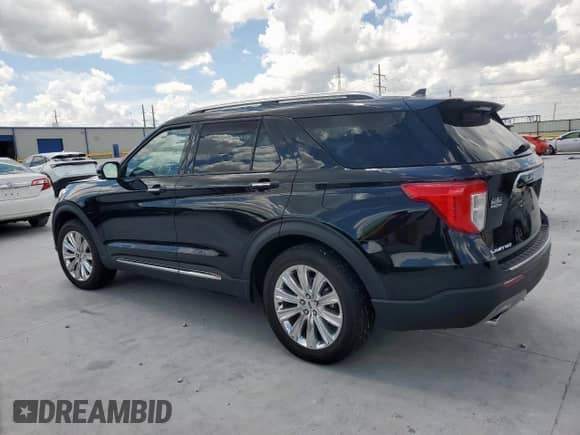 2023 Ford Explorer Limited with VIN 1FMSK7FH7PGA20137, listed as a Copart auction lot 62529965 with 30,190 mi miles and Clean title. Bid and sale history available at DreamBid. Image 2.
