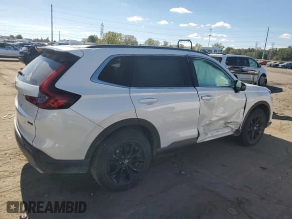 ✅ 2025 Honda CR-V Sport-L • VIN: 2HKRS6H81SH804859 • Lot: 84948135. Listed on Copart with 14,120 mi. Free auction sales archive from the USA and detailed vehicle history report at DreamBid. Image 3.
