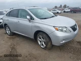 ✅ 2010 Lexus RX 350 • VIN: 2T2BK1BA3AC023273 • Lot: 43735595. Listed on IAAI with 141,130 mi. Free auction sales archive from the USA and detailed vehicle history report at DreamBid. Image 1.