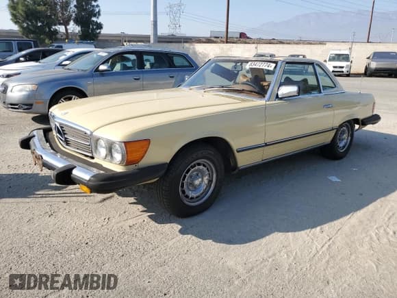 ✅ 1978 Mercedes-Benz SL • VIN: 10704412048026 • Lot: 83472774. Listed on Copart with 74,129 mi. Free auction sales archive from the USA and detailed vehicle history report at DreamBid. Image 1.