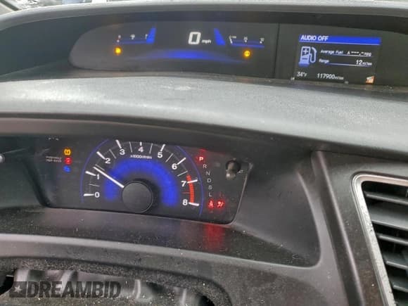 ✅ 2014 Honda Civic LX • VIN: 2HGFG3B51EH508918 • Lot: 95184965. Listed on Copart with 117,900 mi. Free auction sales archive from the USA and detailed vehicle history report at DreamBid. Image 9.