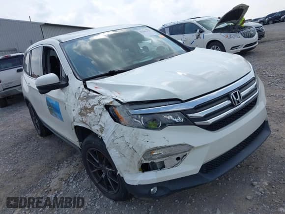 ✅ 2018 Honda Pilot EX-L • VIN: 5FNYF6H52JB063429 • Lot: 42285436. Listed on IAAI with 89,429 mi. Free auction sales archive from the USA and detailed vehicle history report at DreamBid. Image 1.