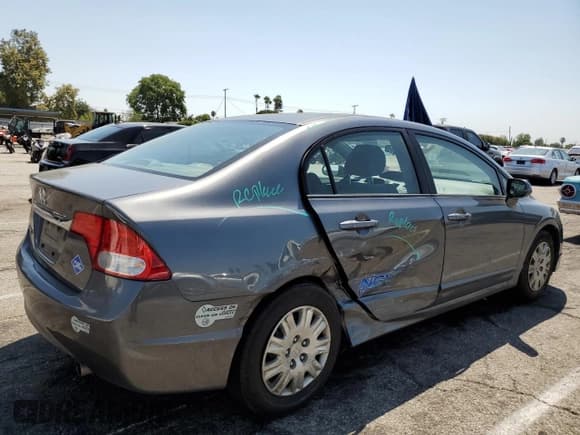 ✅ 2011 Honda Civic GX • VIN: 19XFA4F50BE000236 • Лот: 68684775. Опубликован ранее на Copart с пробегом 115 447 миль. Бесплатный доступ к архиву аукционных продаж из США и подробный отчёт об истории автомобиля на DreamBid. Изображение 3.