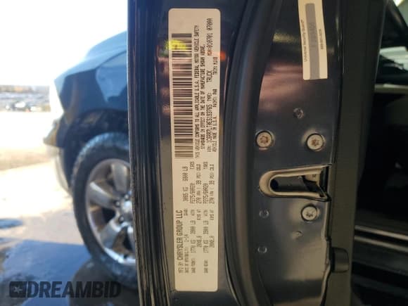 ✅ 2014 Ram 1500 Big Horn • VIN: 1C6RR7LT0ES193765 • Lot: 90058135. Wystawiony na Copart z przebiegiem 86 493 mil. Bezpłatny archiwum sprzedaży aukcyjnych z USA i szczegółowy raport historii pojazdu na DreamBid. Zdjęcie 13.