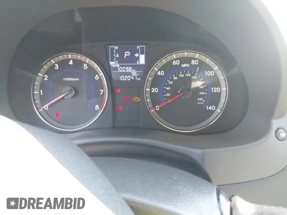 ✅ 2017 Hyundai Accent SE • VIN: KMHCT4AE9HU370563 • Lot: 43320687. Listed on IAAI with 102,041 mi. Free auction sales archive from the USA and detailed vehicle history report at DreamBid. Image 7.