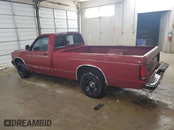 1991 Chevrolet S-10 X96 с VIN 1GCCS14Z6M2261715, выставлен на аукционе Copart как лот 77903274 с пробегом 157 774 миль миль и Списание • Salvage title. История ставок и продаж доступна на DreamBid. Изображение 2.