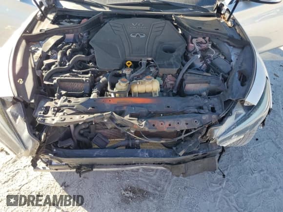 ✅ 2019 Infiniti Q50 Luxe • VIN: JN1EV7AP3KM512376 • Lot: 90945445. Listed on Copart with 83,850 mi. Free auction sales archive from the USA and detailed vehicle history report at DreamBid. Image 11.