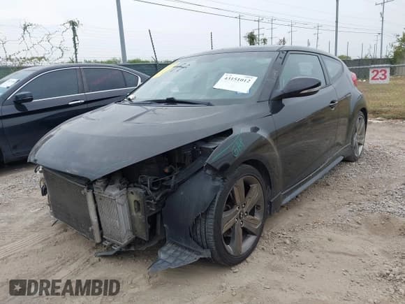 ✅ 2015 Hyundai Veloster Turbo • VIN: KMHTC6AE0FU237800 • Lot: 43151012. Listed on IAAI with 89,679 mi. Free auction sales archive from the USA and detailed vehicle history report at DreamBid. Image 6.