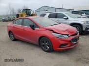 ✅ 2017 Chevrolet Cruze LT • VIN: 1G1BE5SM6H7112708 • Lot: 69713882. Listed on Copart with 100,696 mi. Free auction sales archive from the USA and detailed vehicle history report at DreamBid. Image 4.