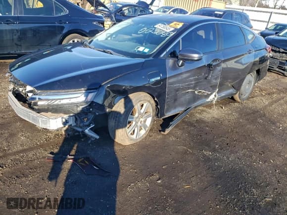 ✅ 2018 Honda Clarity • VIN: JHMZC5F19JC023089 • Lot: 94758545. Wystawiony na Copart z przebiegiem Nie podano. Bezpłatny archiwum sprzedaży aukcyjnych z USA i szczegółowy raport historii pojazdu na DreamBid. Zdjęcie 1.