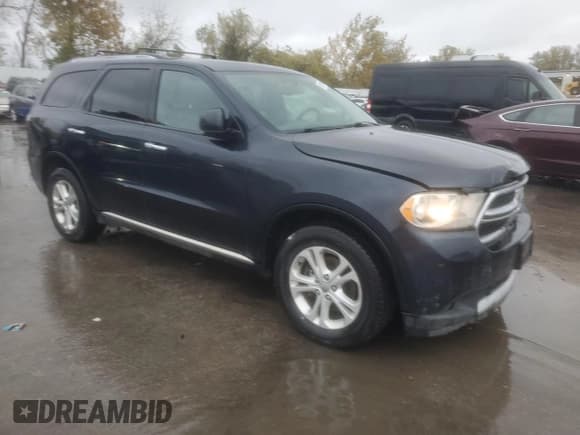 ✅ 2013 Dodge Durango Crew • VIN: 1C4RDJDG3DC653807 • Lot: 90041975. Wystawiony na Copart z przebiegiem 213 775 mil. Bezpłatny archiwum sprzedaży aukcyjnych z USA i szczegółowy raport historii pojazdu na DreamBid. Zdjęcie 4.