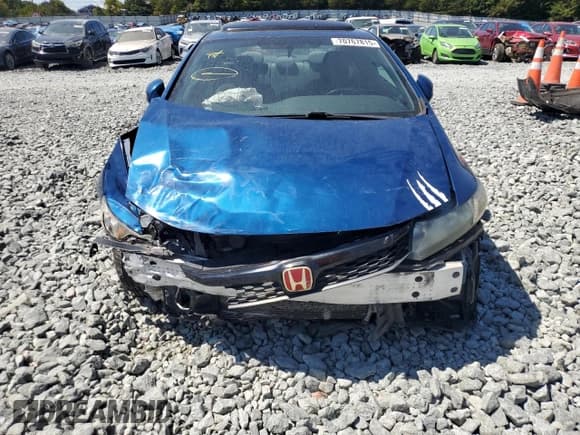 ✅ 2013 Honda Civic Si • VIN: 2HGFG4A58DH705218 • Lot: 70767815. Listed on Copart with Not provided. Free auction sales archive from the USA and detailed vehicle history report at DreamBid. Image 5.