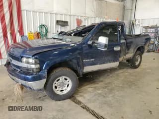✅ 2002 Chevrolet Silverado 2500HD LS • VIN: 1GCHK29182E159083 • Лот: 45950205. Опубликован ранее на Copart с пробегом Не указан. Бесплатный доступ к архиву аукционных продаж из США и подробный отчёт об истории автомобиля на DreamBid. Изображение 1.