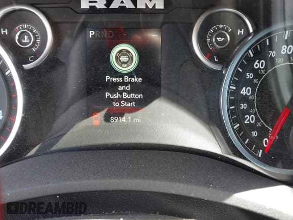 ✅ 2024 Ram 2500 Big Horn • VIN: 3C6UR5DLXRG322170 • Lot: 42282198. Listed on IAAI with 8,914 mi. Free auction sales archive from the USA and detailed vehicle history report at DreamBid. Image 15.