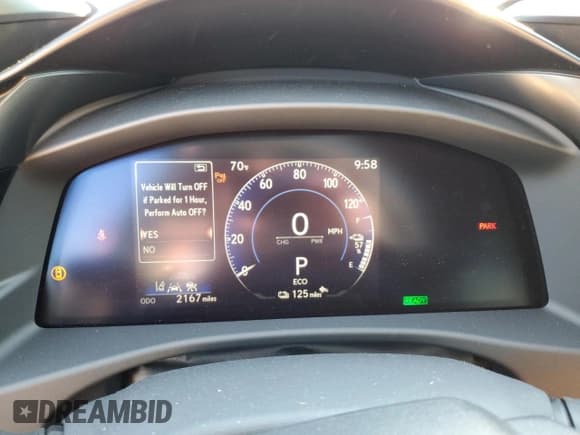 ✅ 2024 Lexus RZ 300e Premium • VIN: JTJABABB8RA005034 • Lot: 43785845. Listed on Copart with 2,167 mi. Free auction sales archive from the USA and detailed vehicle history report at DreamBid. Image 9.