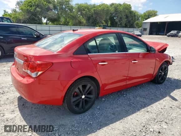 2014 Chevrolet Cruze LTZ with VIN 1G1PG5SB6E7374190, listed as a Copart auction lot 65670995 with 142,698 mi miles and Clean title. Bid and sale history available at DreamBid. Image 3.