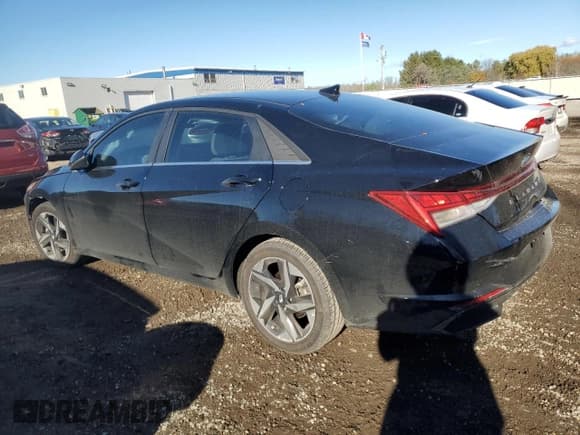 ✅ 2023 Hyundai Elantra Limited • VIN: KMHLN4AJ0PU071520 • Lot: 90807045. Listed on Copart with Not provided. Free auction sales archive from the USA and detailed vehicle history report at DreamBid. Image 2.