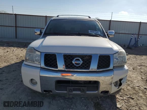 ✅ 2007 Nissan Armada LE • VIN: 5N1BA08C97N708101 • Lot: 46947445. Listed on Copart with 178,599 mi. Free auction sales archive from the USA and detailed vehicle history report at DreamBid. Image 5.