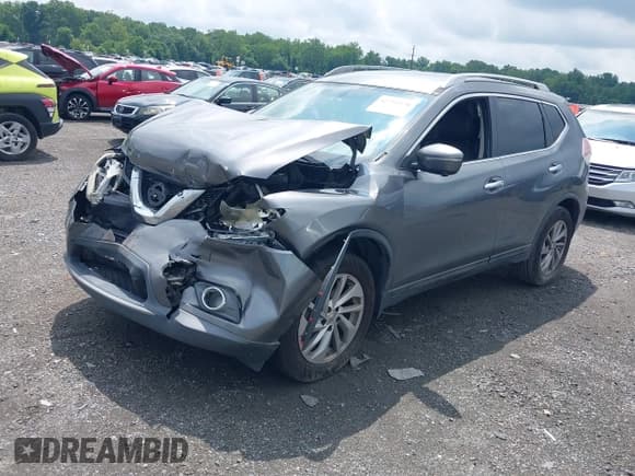 ✅ 2014 Nissan Rogue SV • VIN: 5N1AT2MVXEC861412 • Lot: 42733170. Listed on IAAI with 159,881 mi. Free auction sales archive from the USA and detailed vehicle history report at DreamBid. Image 17.