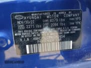 ✅ 2022 Hyundai Ioniq SE • VIN: KMHC75LC8NU282654 • Lot: 39714742. Wystawiony na IAAI z przebiegiem 36 110 mil. Bezpłatny archiwum sprzedaży aukcyjnych z USA i szczegółowy raport historii pojazdu na DreamBid. Zdjęcie 9.