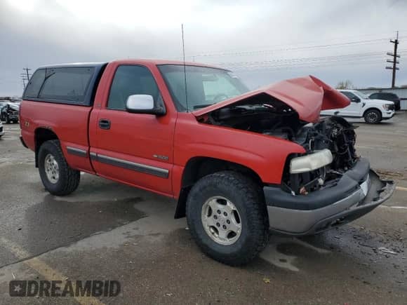 2002 Chevrolet Silverado 1500 LS с VIN 1GCEK14V62Z120296, выставлен на аукционе Copart как лот 80434704 с пробегом Не указан миль и Списание • Salvage title. История ставок и продаж доступна на DreamBid. Изображение 4.