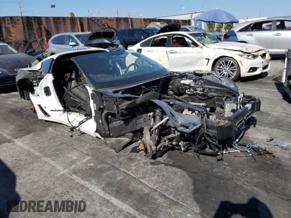 2015 Chevrolet Corvette Z06 3LZ с VIN 1G1YU2D65F5603791, выставлен на аукционе Copart как лот 60997964 с пробегом Не указан миль и Списание • Salvage title. История ставок и продаж доступна на DreamBid. Изображение 4.