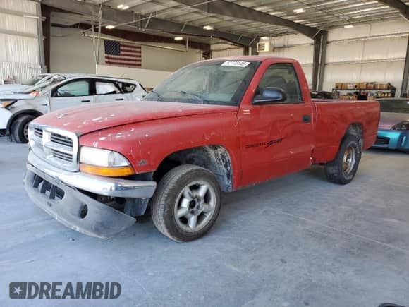 1997 Dodge Dakota with VIN 1B7FL26P4VS193671, listed as a Copart auction lot 52773145 with 189,746 mi miles and Salvage title. Bid and sale history available at DreamBid. Image 1.