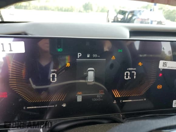 ✅ 2025 Kia Carnival LXS • VIN: KNDNB5K36S6520806 • Lot: 69186445. Wystawiony na Copart z przebiegiem 10 643 mil. Bezpłatny archiwum sprzedaży aukcyjnych z USA i szczegółowy raport historii pojazdu na DreamBid. Zdjęcie 9.