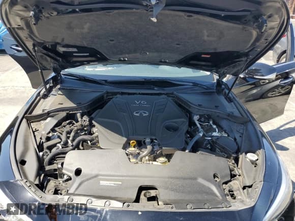 ✅ 2021 Infiniti Q50 Luxe • VIN: JN1EV7BPXMM704993 • Lot: 55172695. Listed on Copart with 55,979 mi. Free auction sales archive from the USA and detailed vehicle history report at DreamBid. Image 11.