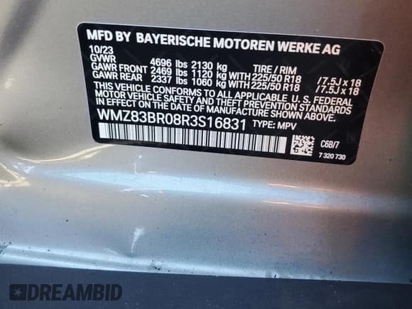 ✅ 2024 MINI Countryman Cooper S • VIN: WMZ83BR08R3S16831 • Lot: 79364014. Listed on Copart with 10,125 mi. Free auction sales archive from the USA and detailed vehicle history report at DreamBid. Image 14.