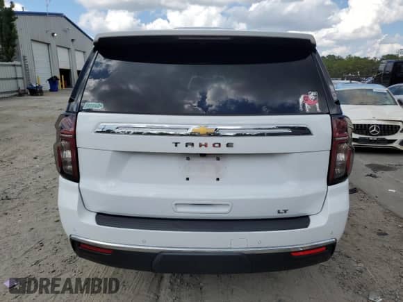 2022 Chevrolet Tahoe LT с VIN 1GNSCNKD5NR298861, выставлен на аукционе Copart как лот 83758315 с пробегом 44 512 миль миль и Списание • Salvage title. История ставок и продаж доступна на DreamBid. Изображение 6.