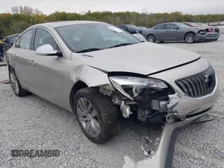 ✅ 2016 Buick Regal • VIN: 2G4GK5EX6G9180544 • Lot: 43561765. Listed on IAAI with 38,411 mi. Free auction sales archive from the USA and detailed vehicle history report at DreamBid. Image 1.