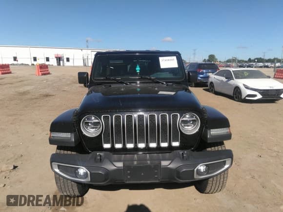 ✅ 2021 Jeep Wrangler Unlimited Sahara • VIN: 1C4HJXEG4MW506447 • Lot: 37418105. Listed on IAAI with 38,973 mi. Free auction sales archive from the USA and detailed vehicle history report at DreamBid. Image 12.