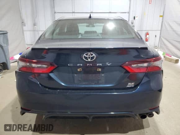 2021 Toyota Camry SE with VIN 4T1G11BK1MU044292, listed as a Copart auction lot 85562295 with 93,072 mi miles and Salvage title. Bid and sale history available at DreamBid. Image 6.